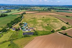 Aerial showing total site- click for photo gallery